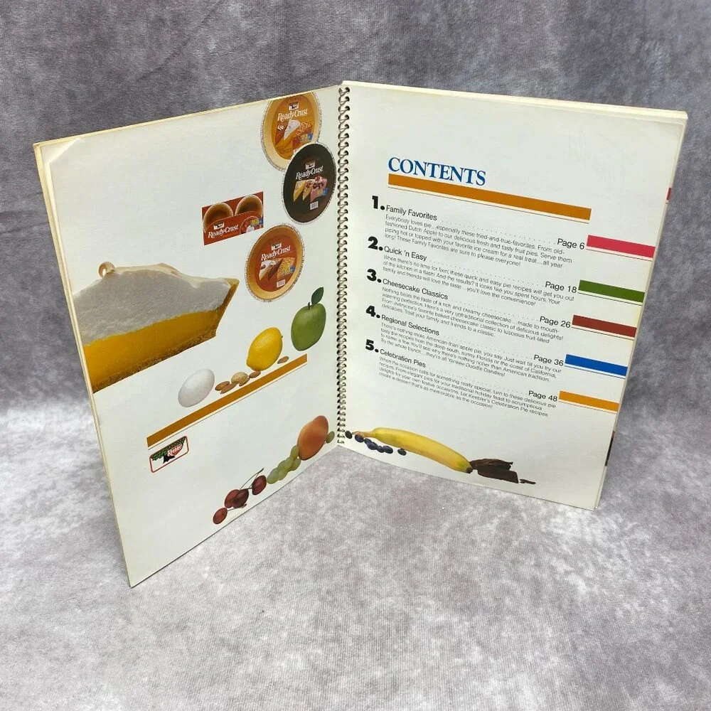 Classic American Pies Cookbook By Ready Crust 1984